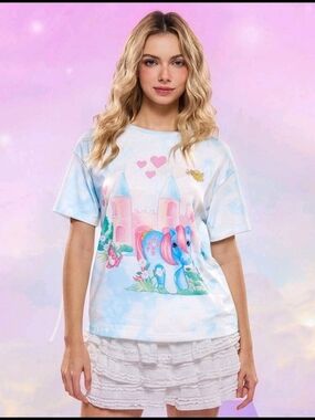 My Little Pony Pastel Graphic Tee - Blue